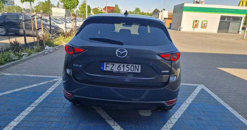 Mazda CX-5 cena 92900 przebieg: 106000, rok produkcji 2019 z Bydgoszcz małe 326